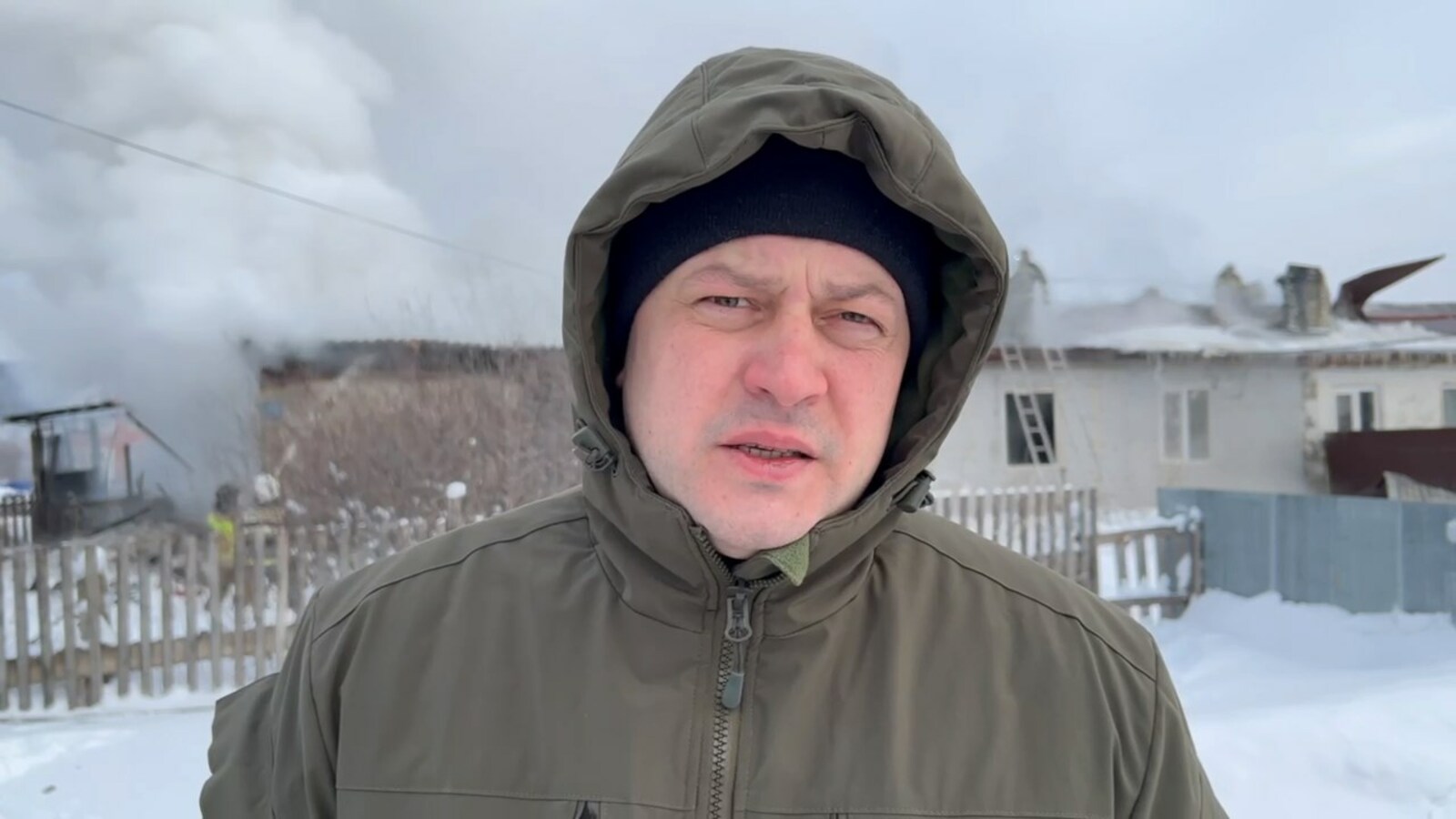 Мэр Уфы сообщил о пожаре в Федоровке, эвакуировали 14 человек
