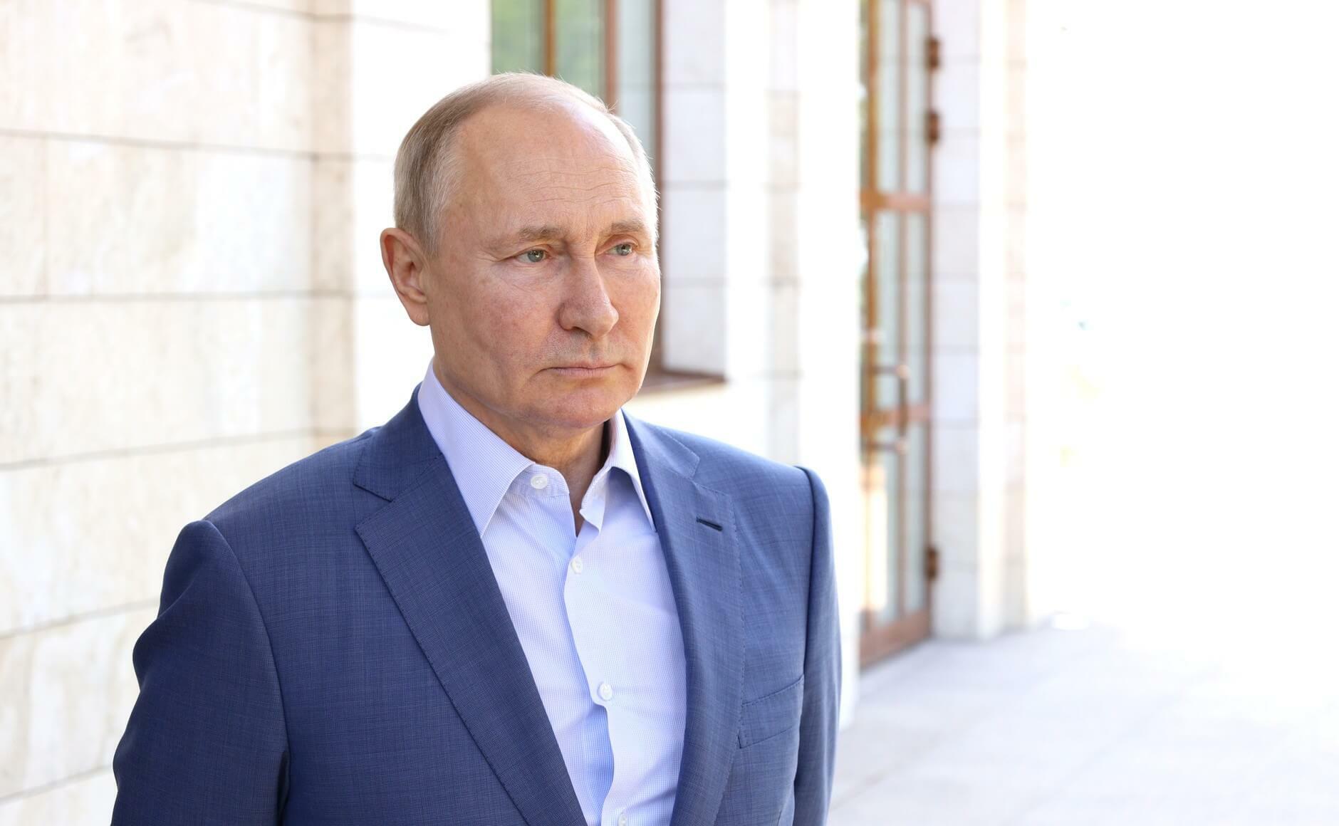 Президент России Владимир Путин прилетел в Сочи