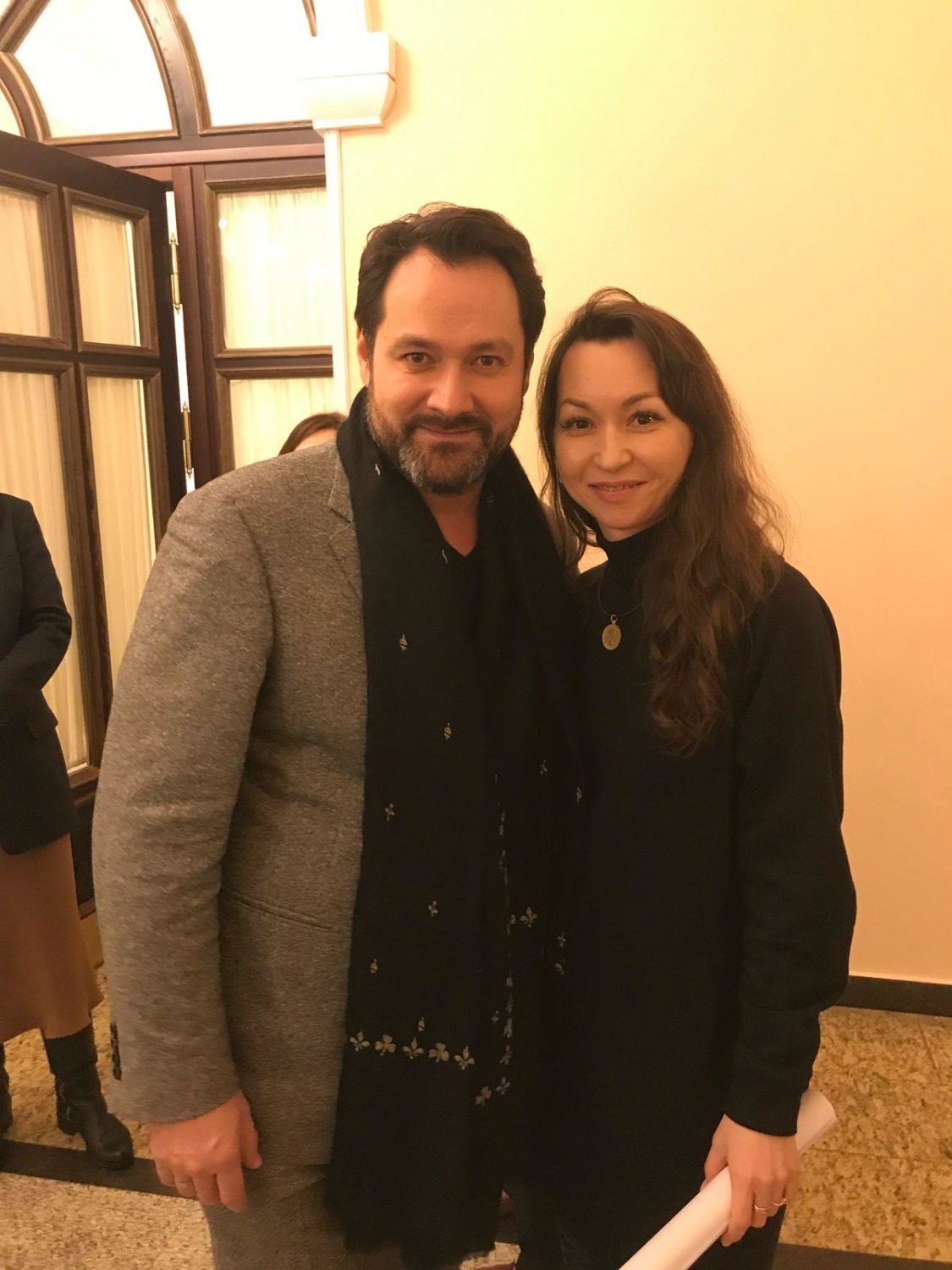 С нашим великим земляком, певцом Ильдаром Абдразаковым