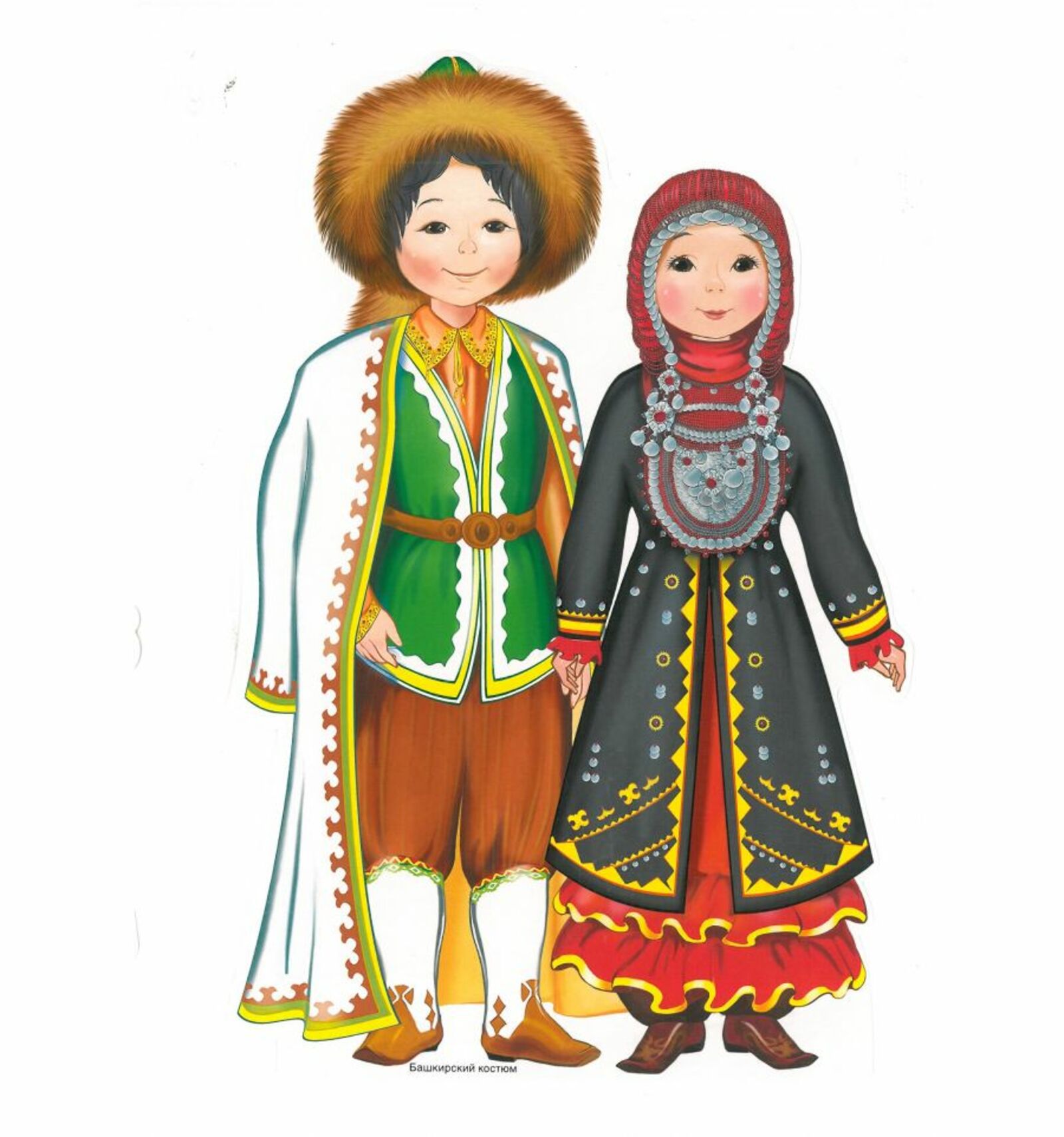 Рисунок на башкирскую тему