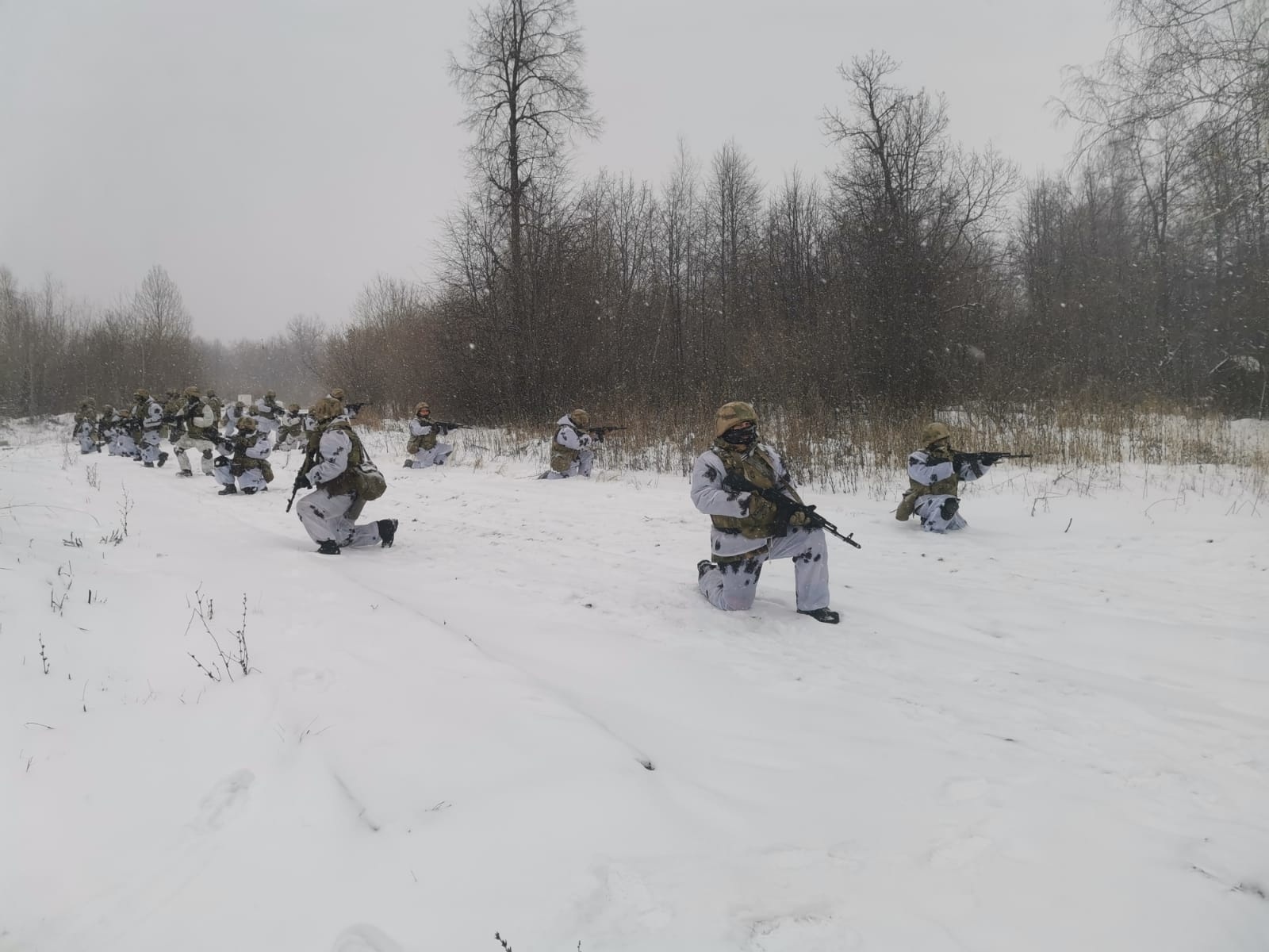 Салауат Юлаев исемендәге батальон яугирҙәре хәрби әҙерлек үтә