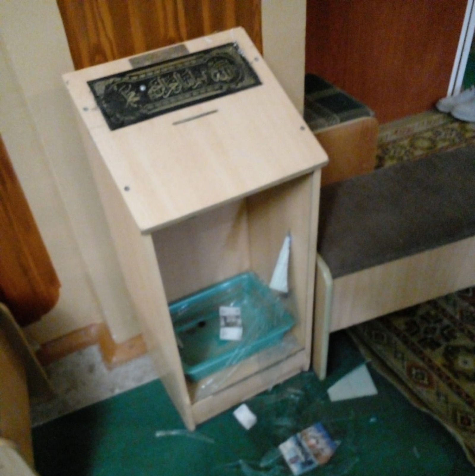В мечети Башкирии ограбили ящики для пожертвований