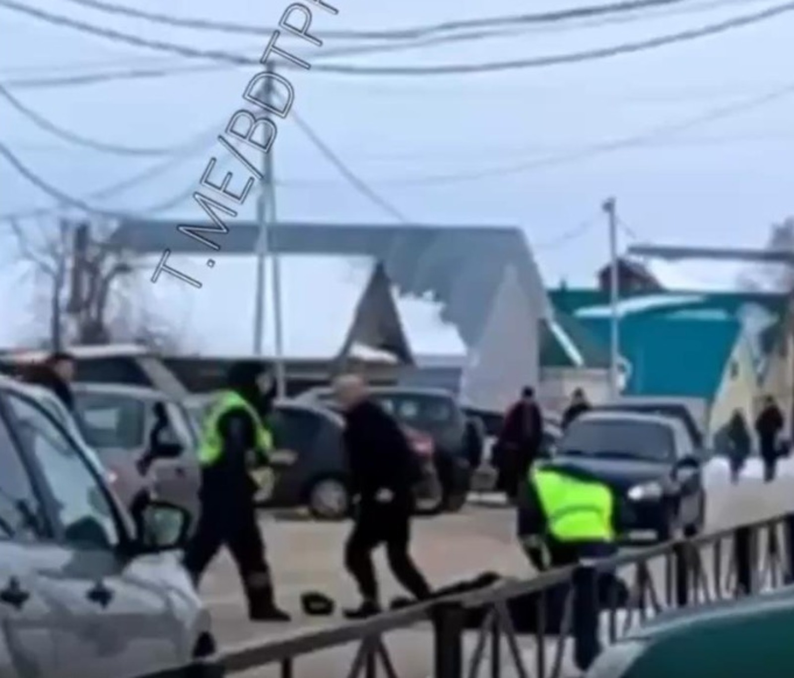В ГИБДД Башкирии прокомментировали потасовку на дороге с участием инспекторов ДПС