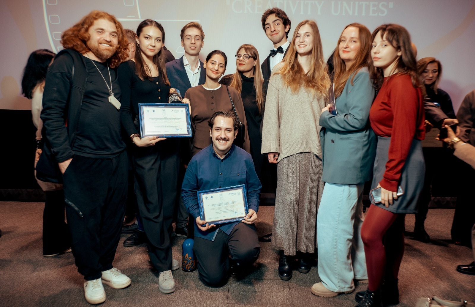 Андрей Черепанов и Сергей Давидюк Союз кинематографистов РБ