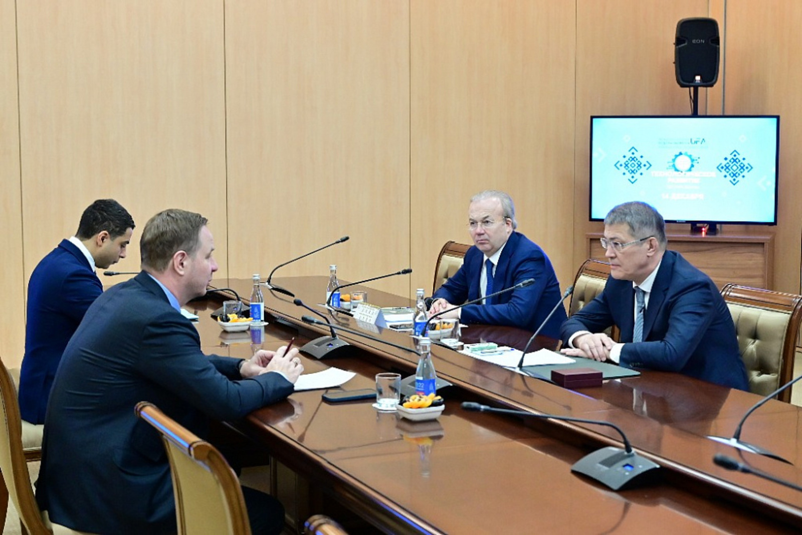 Рабочая встреча с председателем Совета директоров «Башкирской содовой компании» Андреем Пилипенко