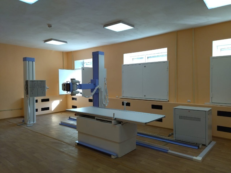 В Бураевской больнице заработал новый рентгеновский аппарат