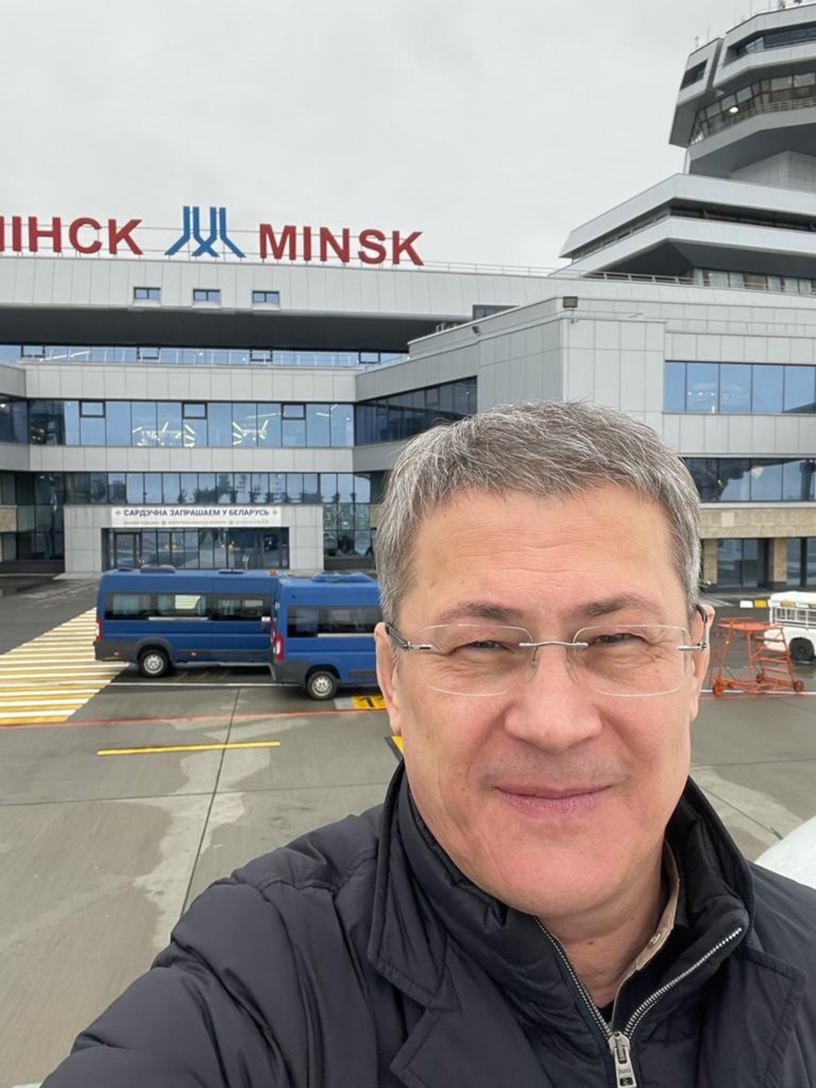 Радий Хабиров опубликовал селфи из Минска