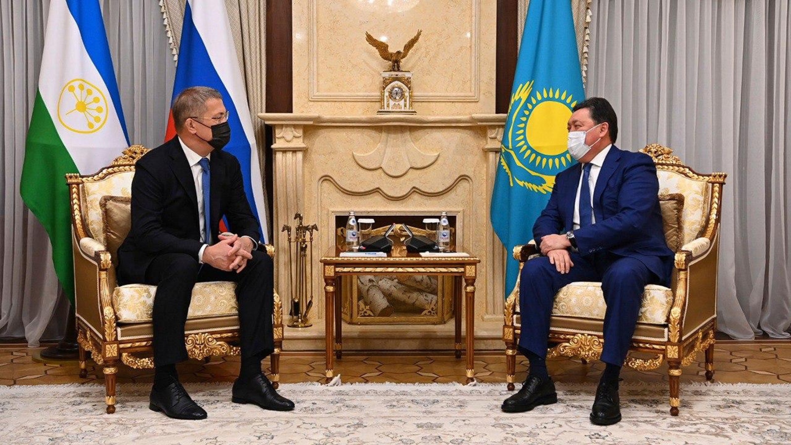 Глава Башкортостана встретился с Премьер-министром Казахстана