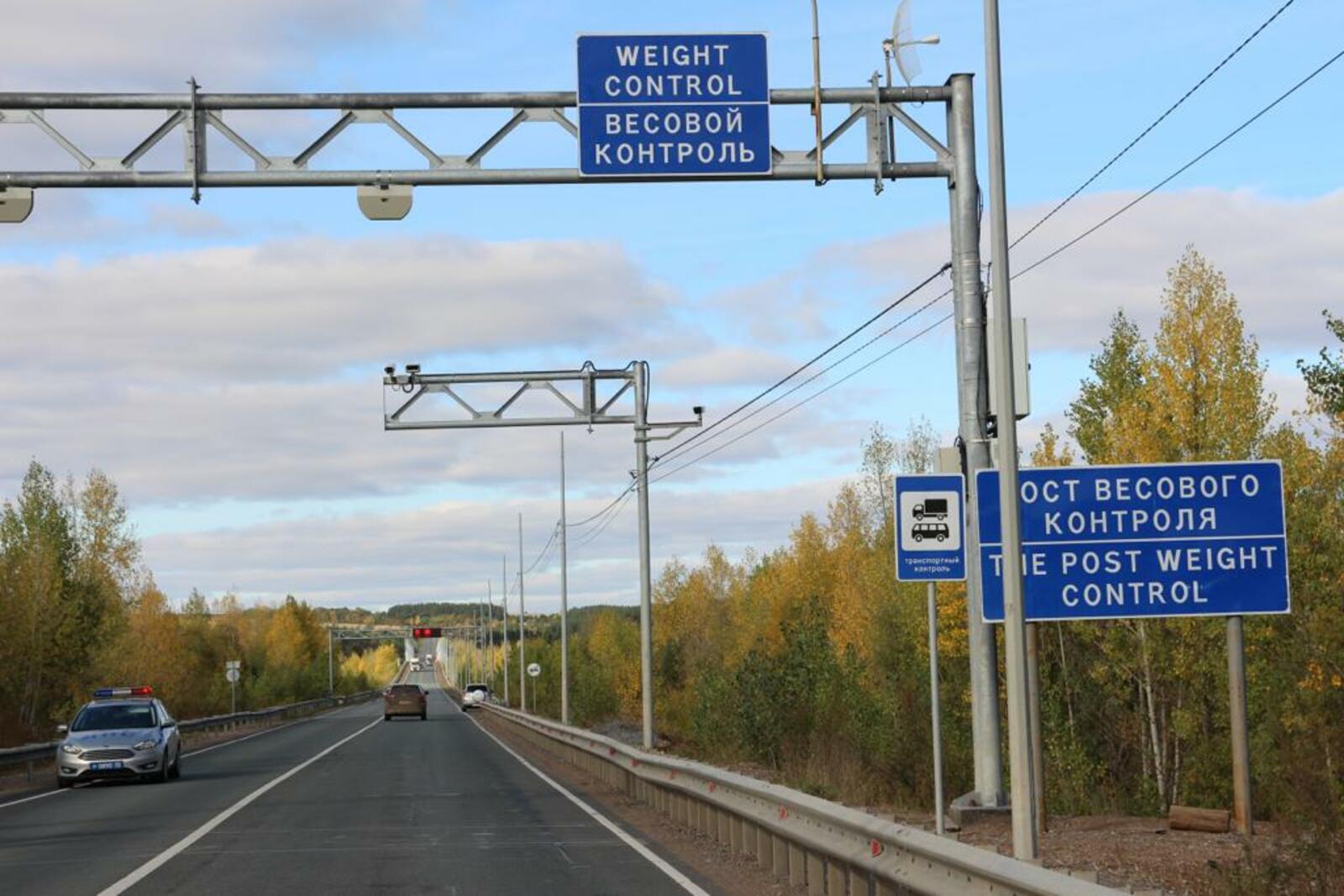 На дорогах Башкортостана в режим постоянной эксплуатации переведены все 13 пунктов автоматического весогабаритного контроля
