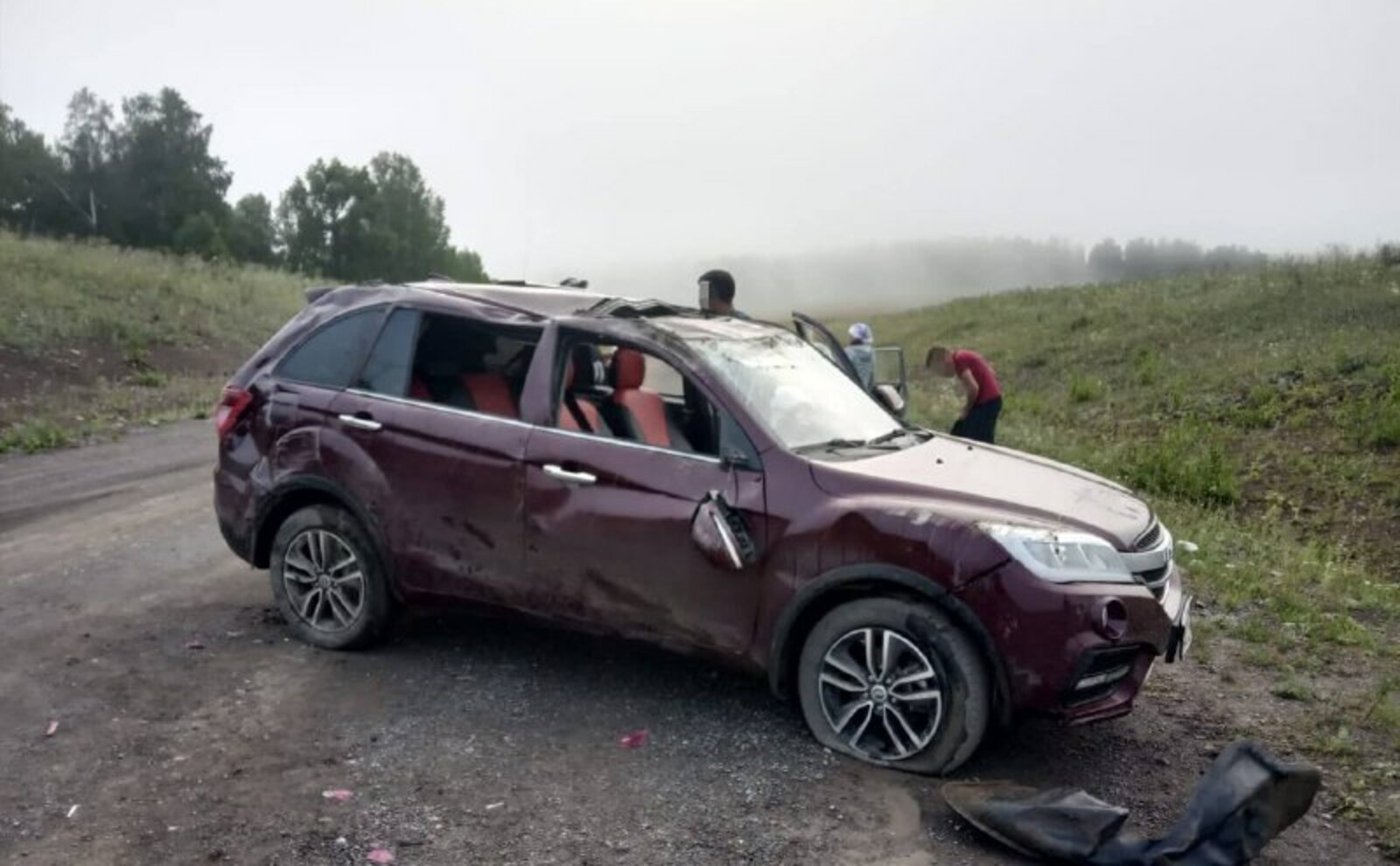 В Салаватском районе пьяный водитель без прав устроил аварию
