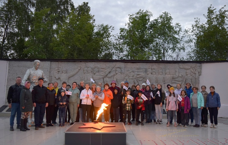 В Калтасинском районе прошла патриотическая акция «Свеча памяти»