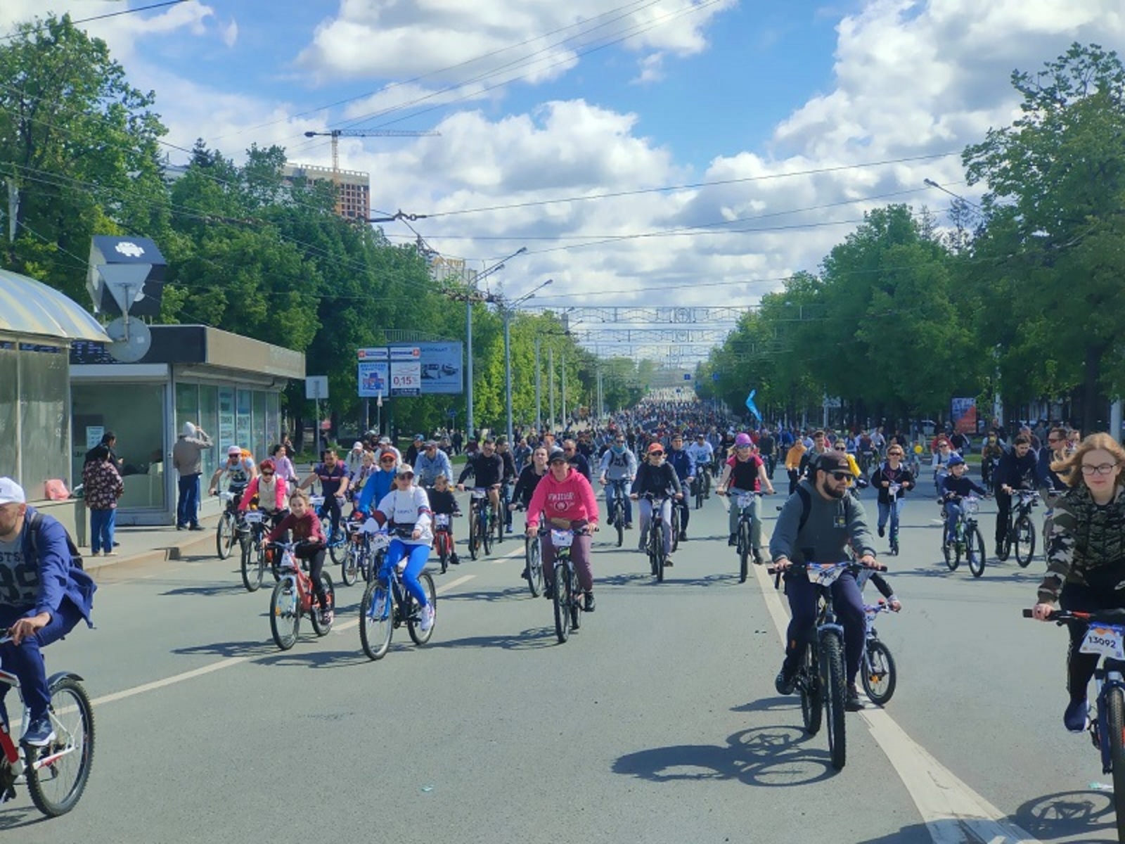 В Уфе стартовал «День 1000 велосипедистов»