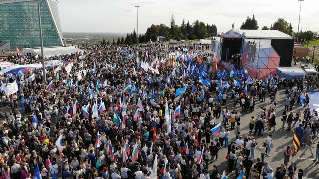 Митинг-концерт Потомки Шаймуратова своих не бросают! в Уфе собрал более 20 тысяч участников