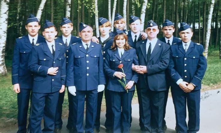 Школьный оркестр под руководством Ф.Ф. Нигматзянова и А.А. Гильманова