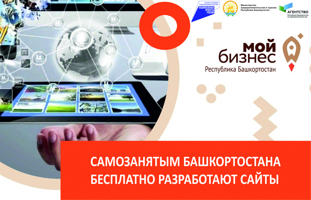 В Башкирии для проектов самозанятых бесплатно разработают сайты