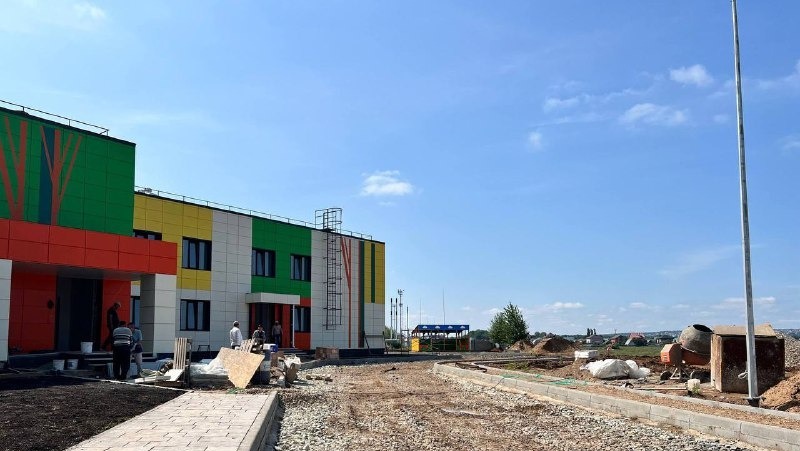 В Уфе строится детский сад на 156 мест