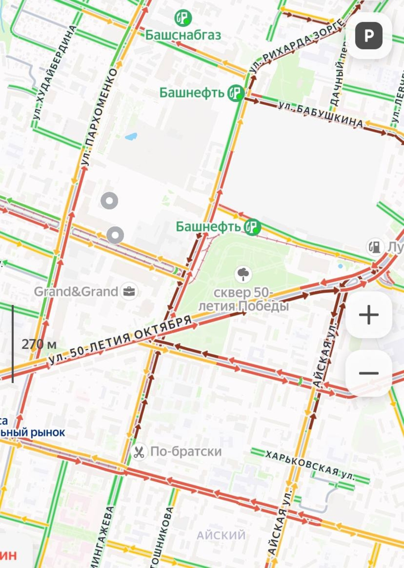 скриншот Яндекс Карты