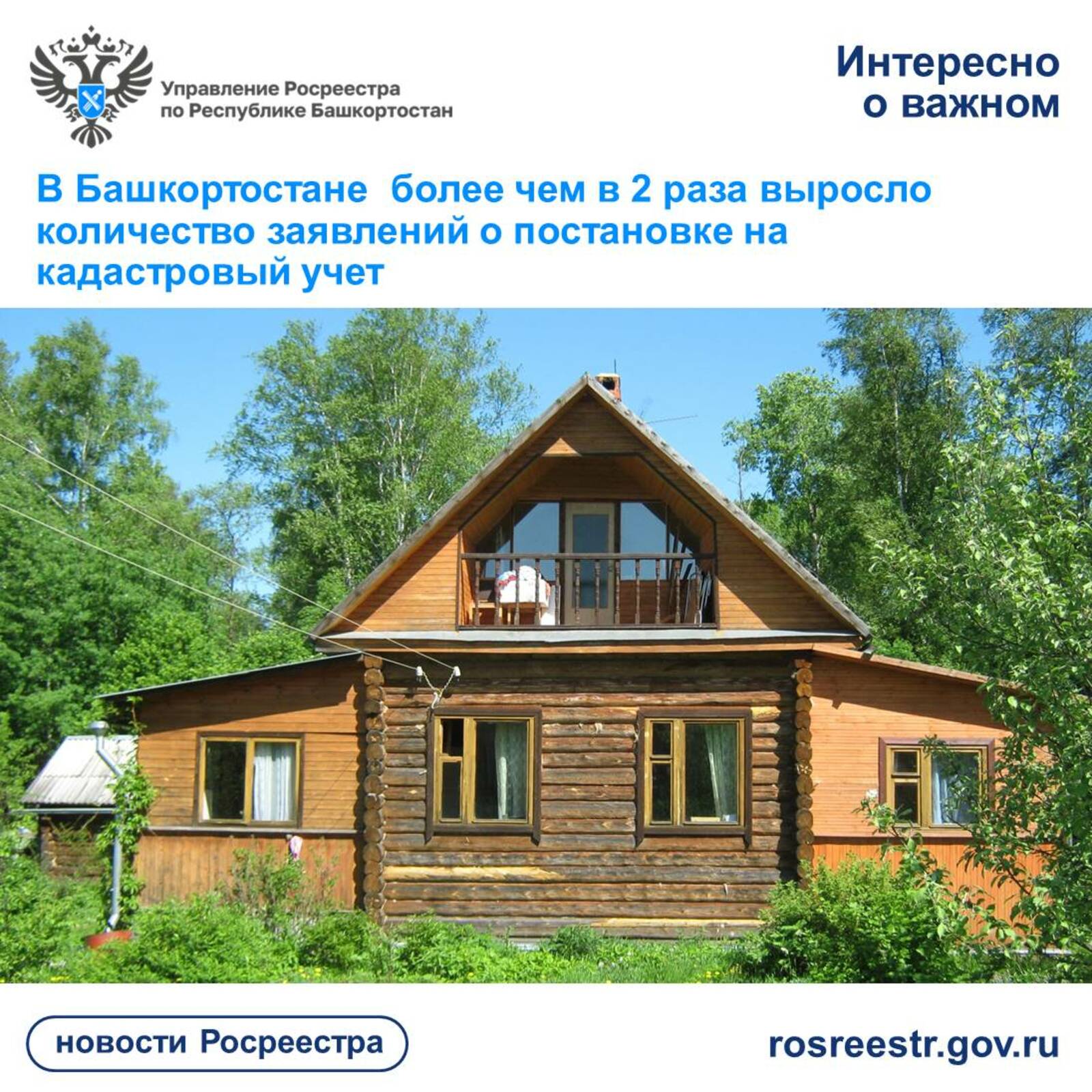 В Башкортостане более чем в два раза выросло количество  заявлений о постановке на кадастровый учет