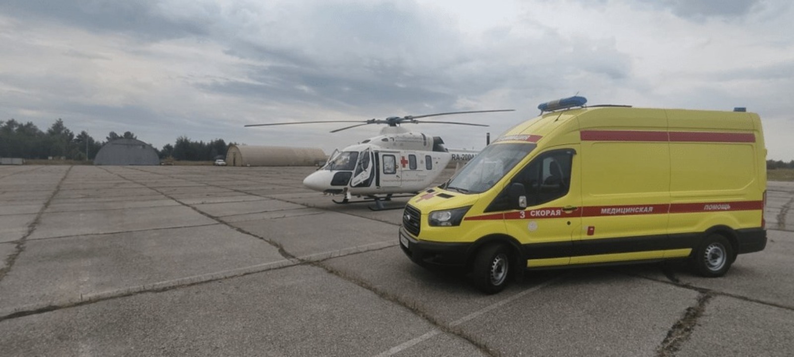 В столицу Башкирии вертолетом экстренно госпитализировали новорожденного