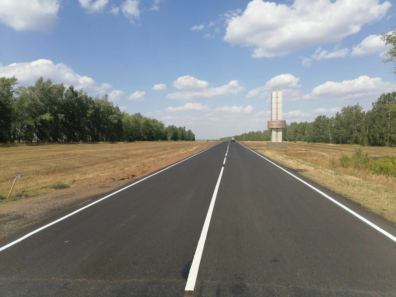 В Башкортостане к нормативу привели участок региональной дороги Уфа – Бирск – Янаул