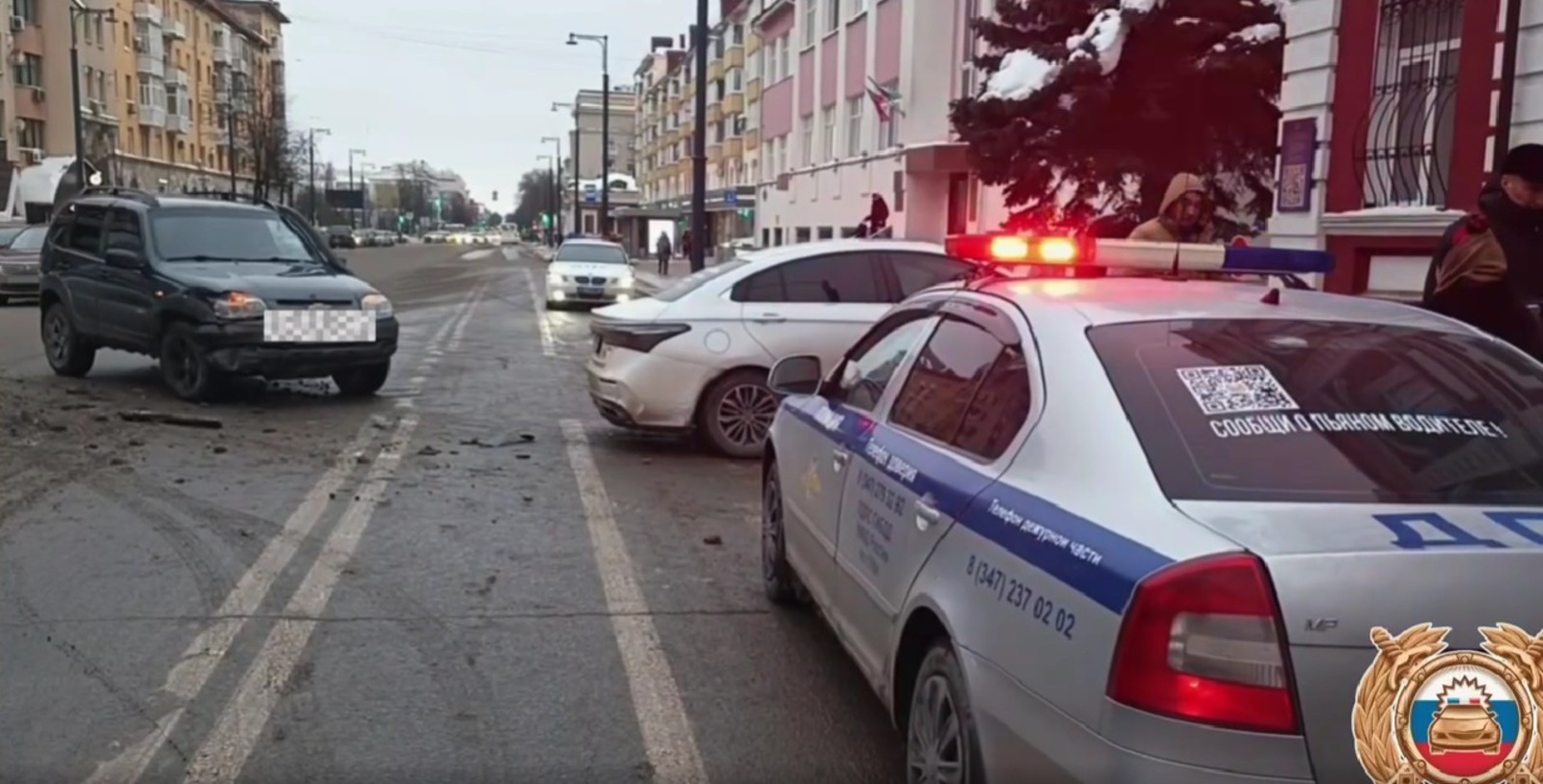 Скриншот Видео пресс-службы ГАИ по г. Уфе