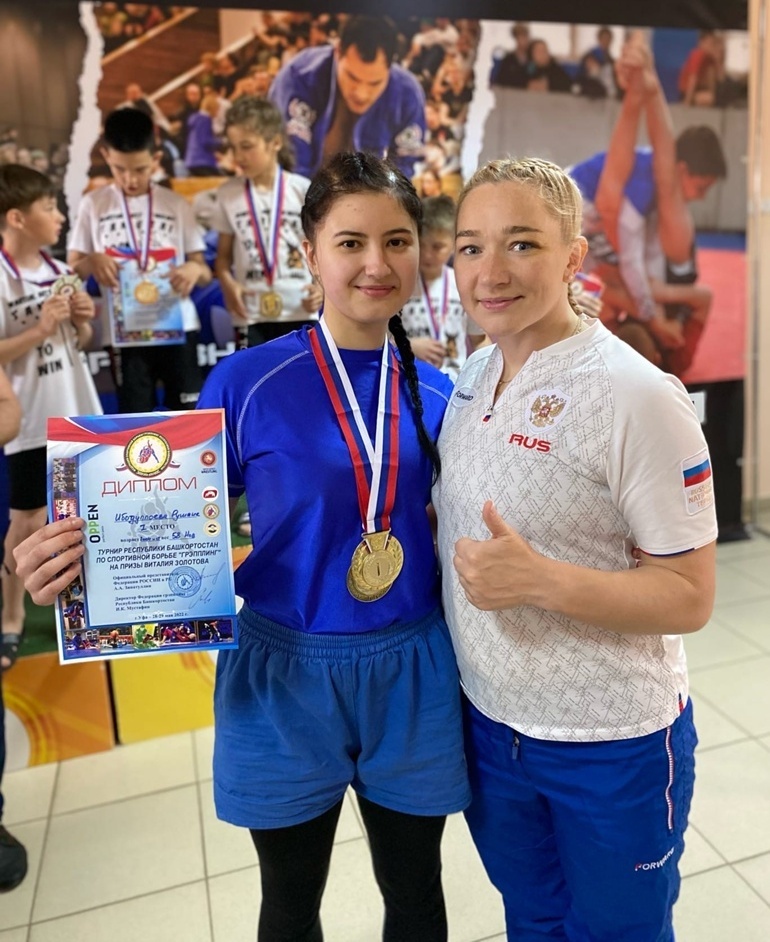 Мелеузовцы завоевали медали на республиканском турнире по борьбе грэпплинг