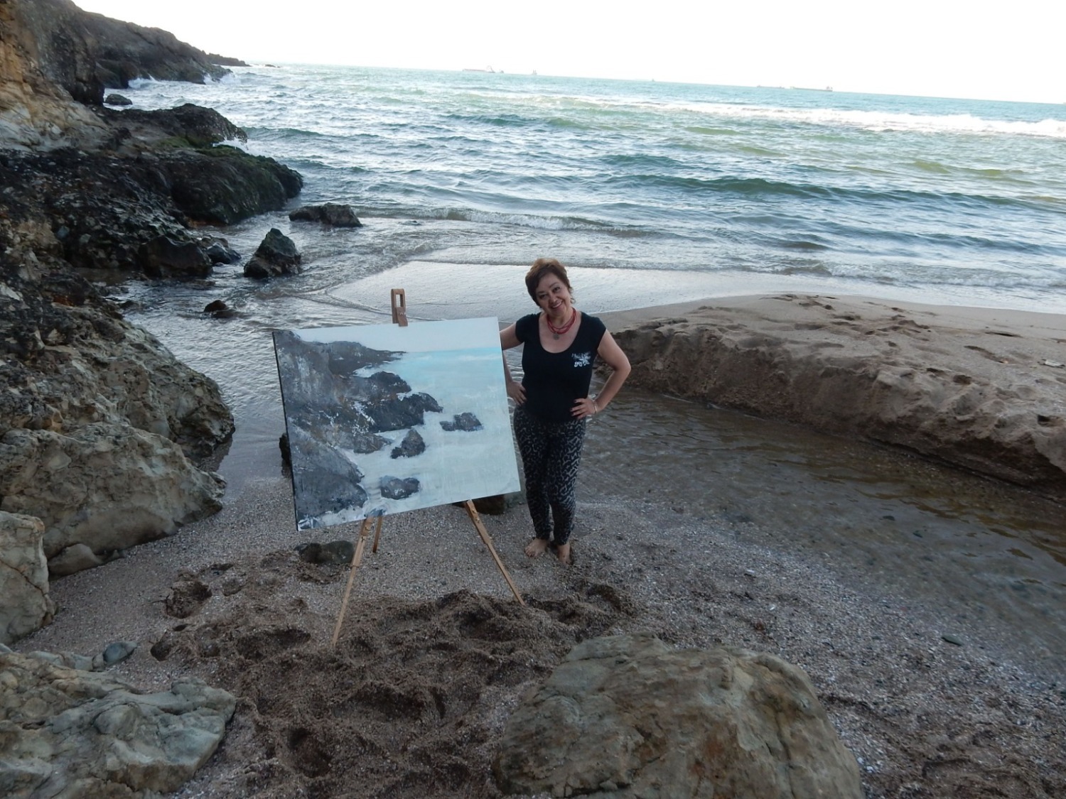 Пленер на Черном море