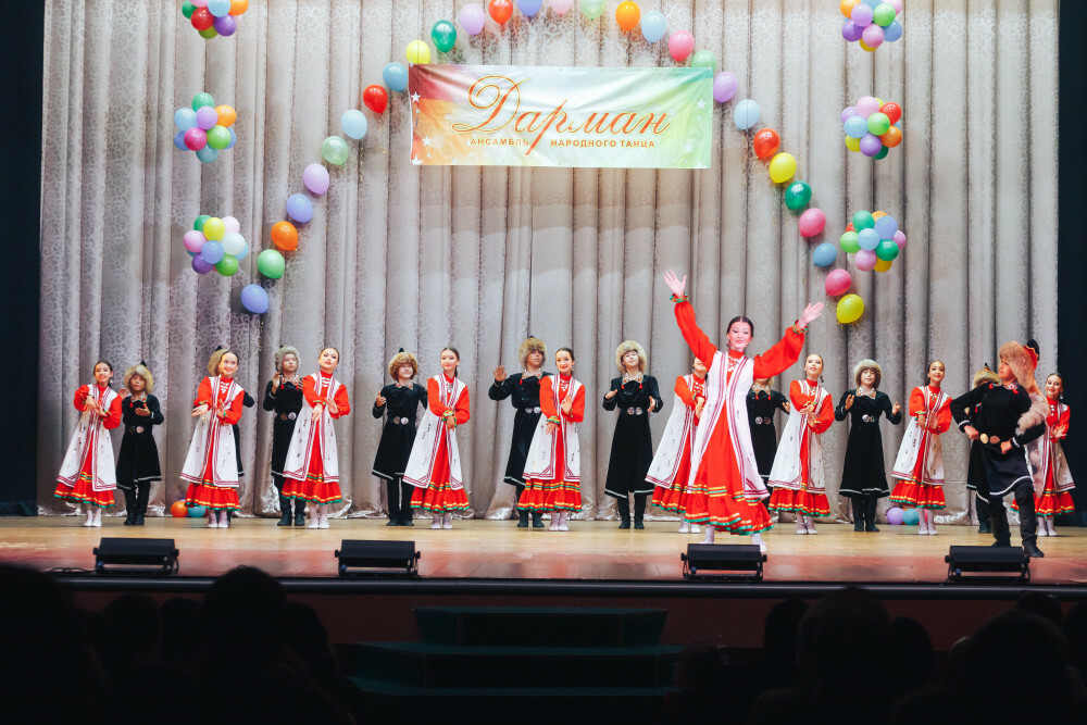 Ансамблю народного танца «Дарман» Уфимского района исполнилось 10 лет