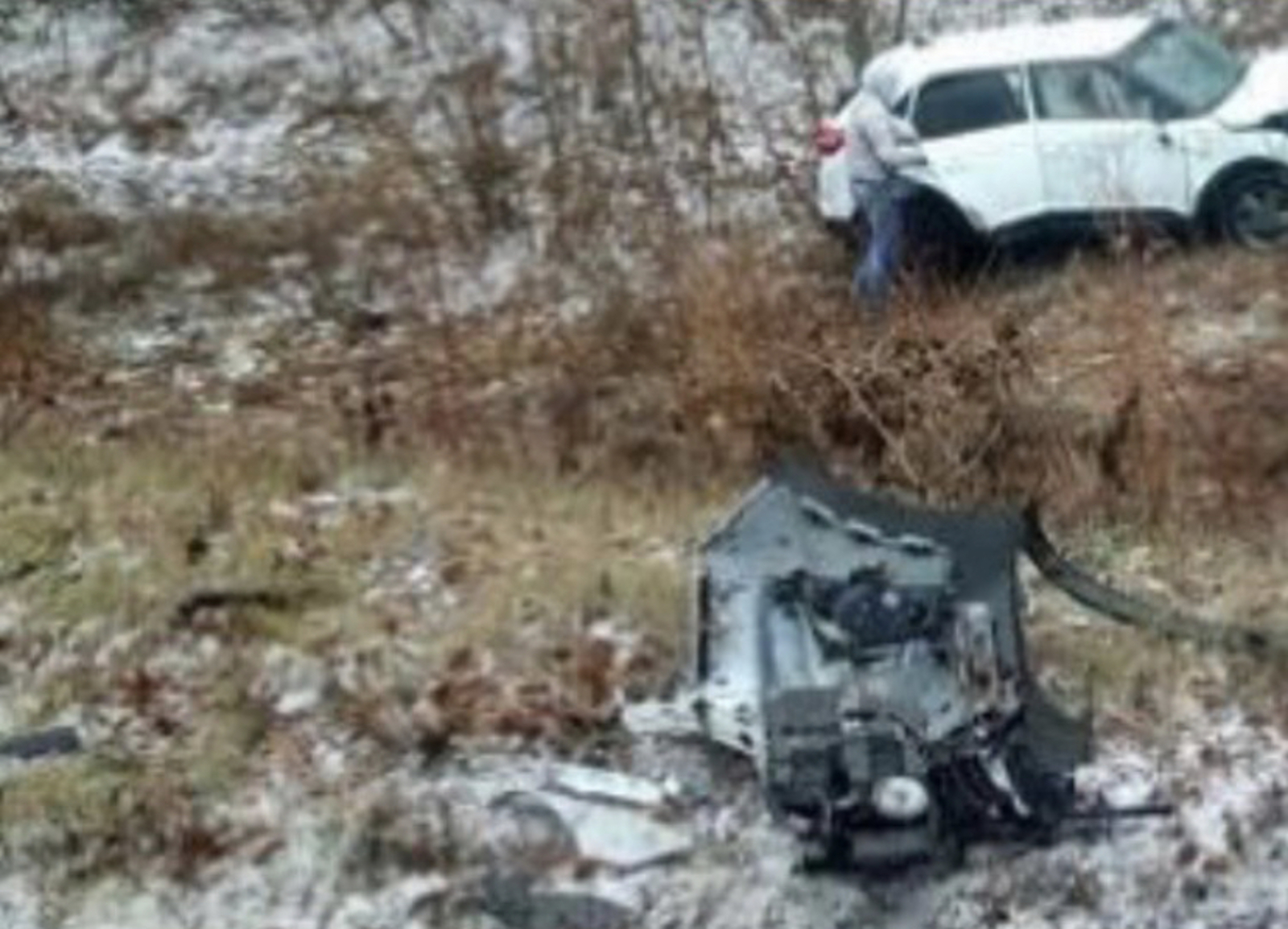 В Башкирии столкнулись два встречных  автомобиля