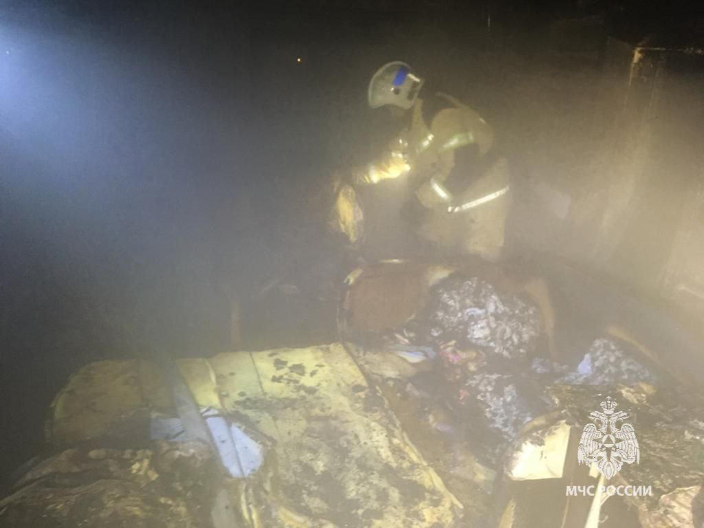В Башкирии сгорел дом, погибли два человека