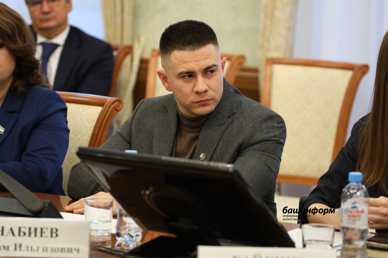 Азат Мухамедьянов  член Общественной палаты Российской Федерации и Совета при Главе Башкортостан по развитию гражданского общества и правам человека Рустам Набиев