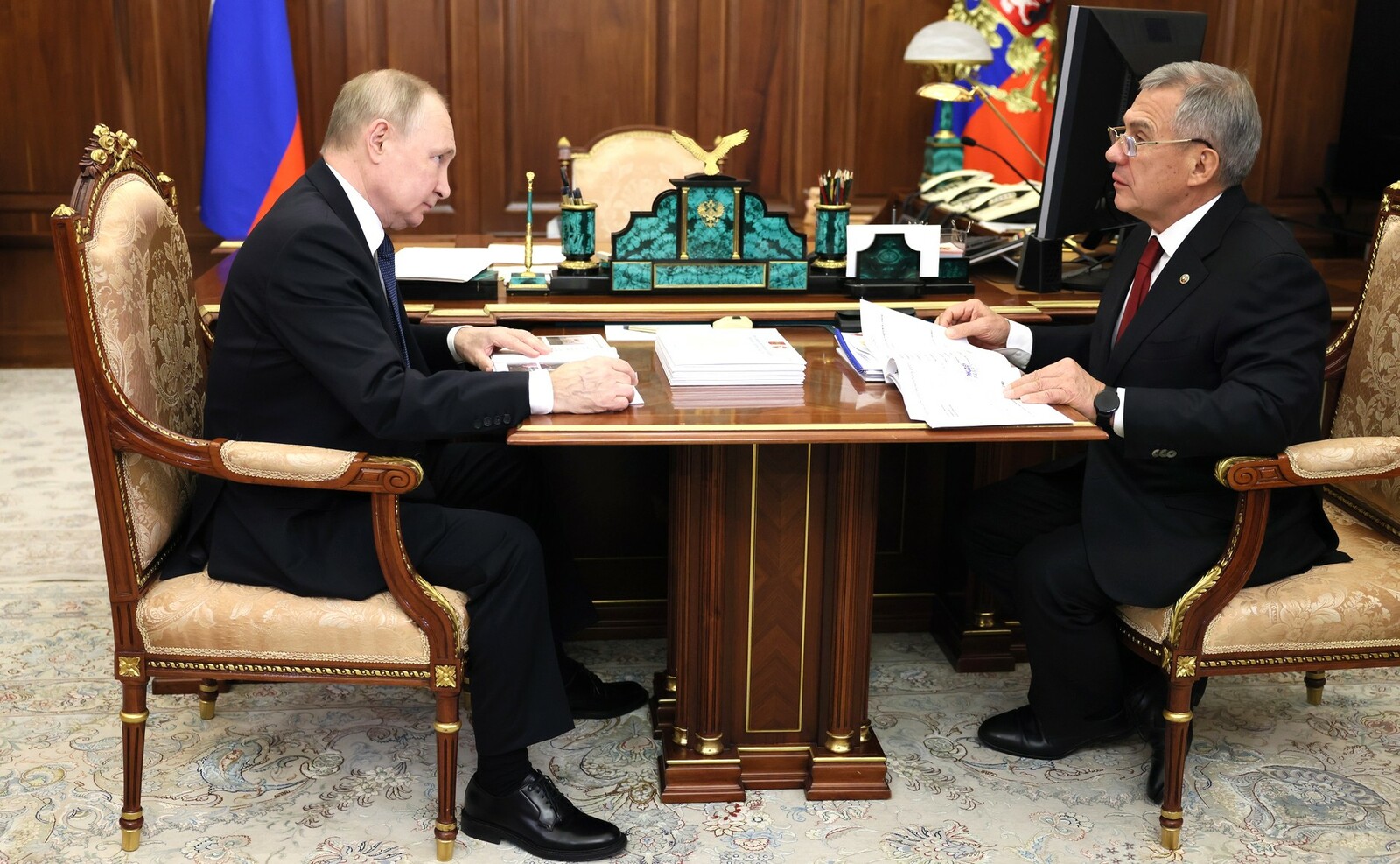 Встреча с главой Татарстана Рустамом Миннихановым