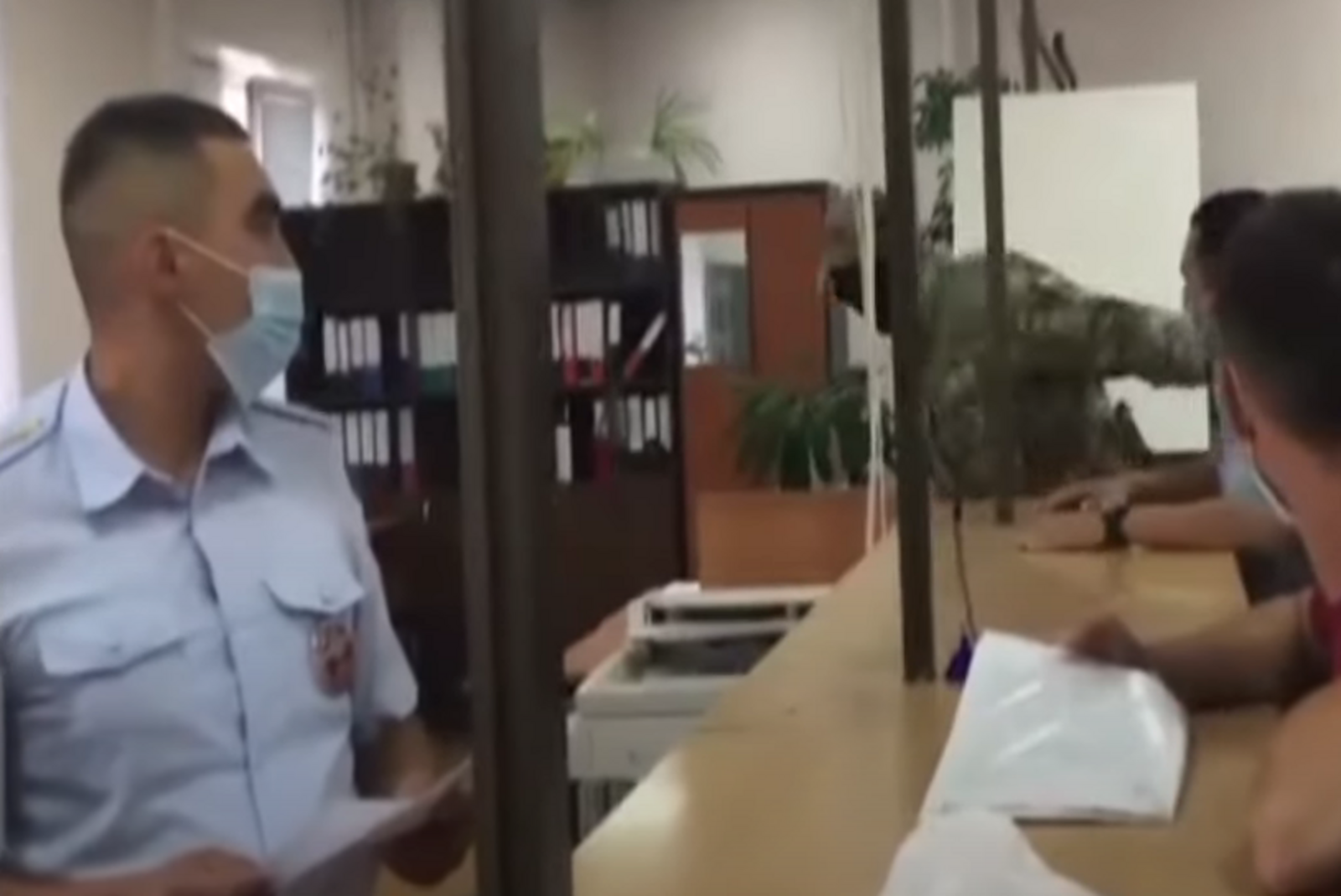 Стоп-кадр видео УФСБ по РБ
