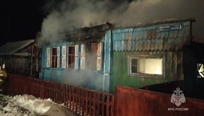 В Башкирии в ночном пожаре снова погиб человек