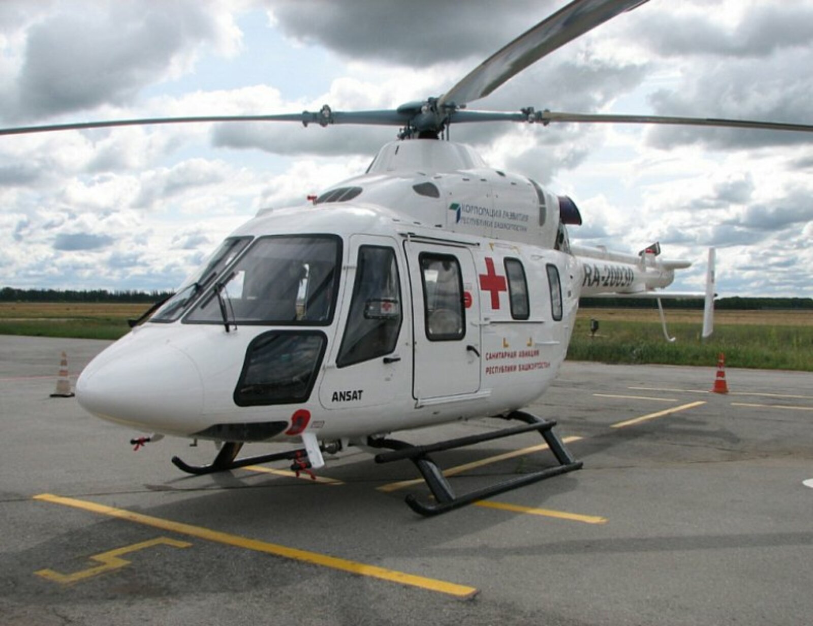 Башкирия приобрела  второй вертолет санавиации
