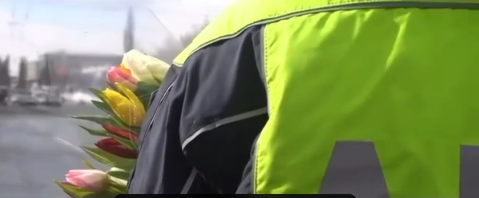 стоп-кадр видео ГАИ по Уфе