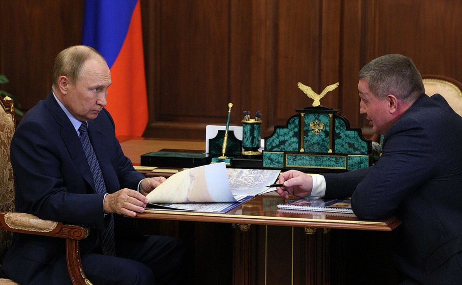 Встреча с губернатором Волгоградской области Андреем Бочаровым
