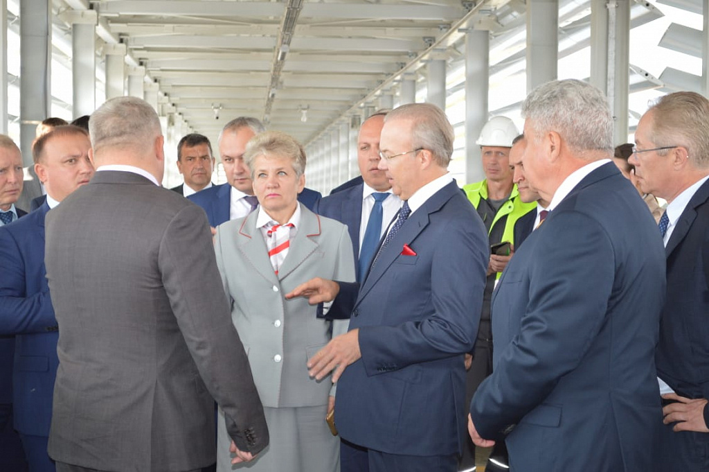 В Башкирии премьер-министр Андрей Назаров открыл пешеходный мост на станции Янаул
