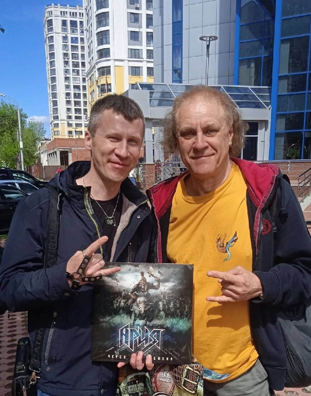 предоставлено Максимом Гавриловым личный архив С Владимиром Холстининым