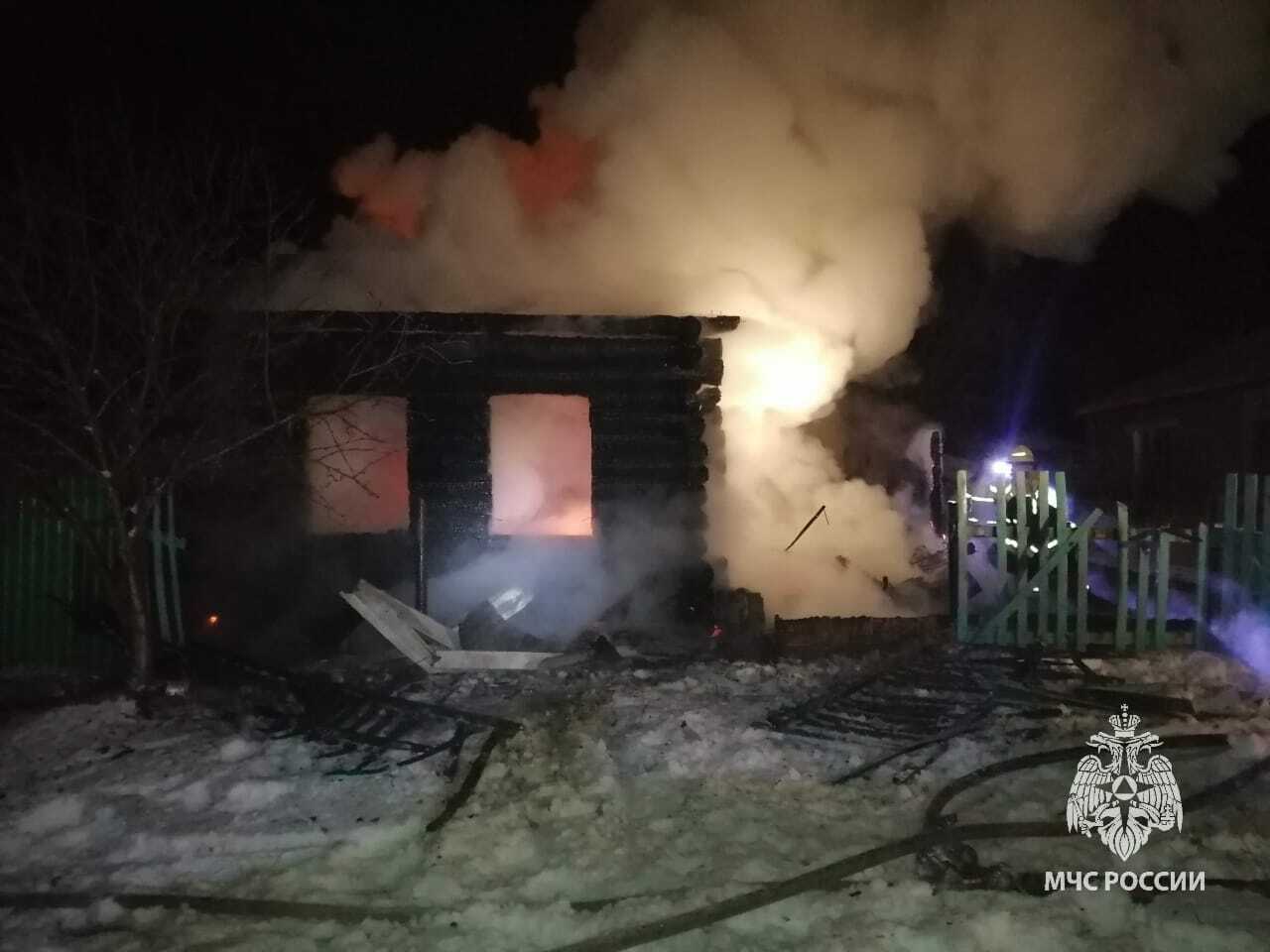 В Башкирии за новогоднюю ночь в пожарах погибло два человека