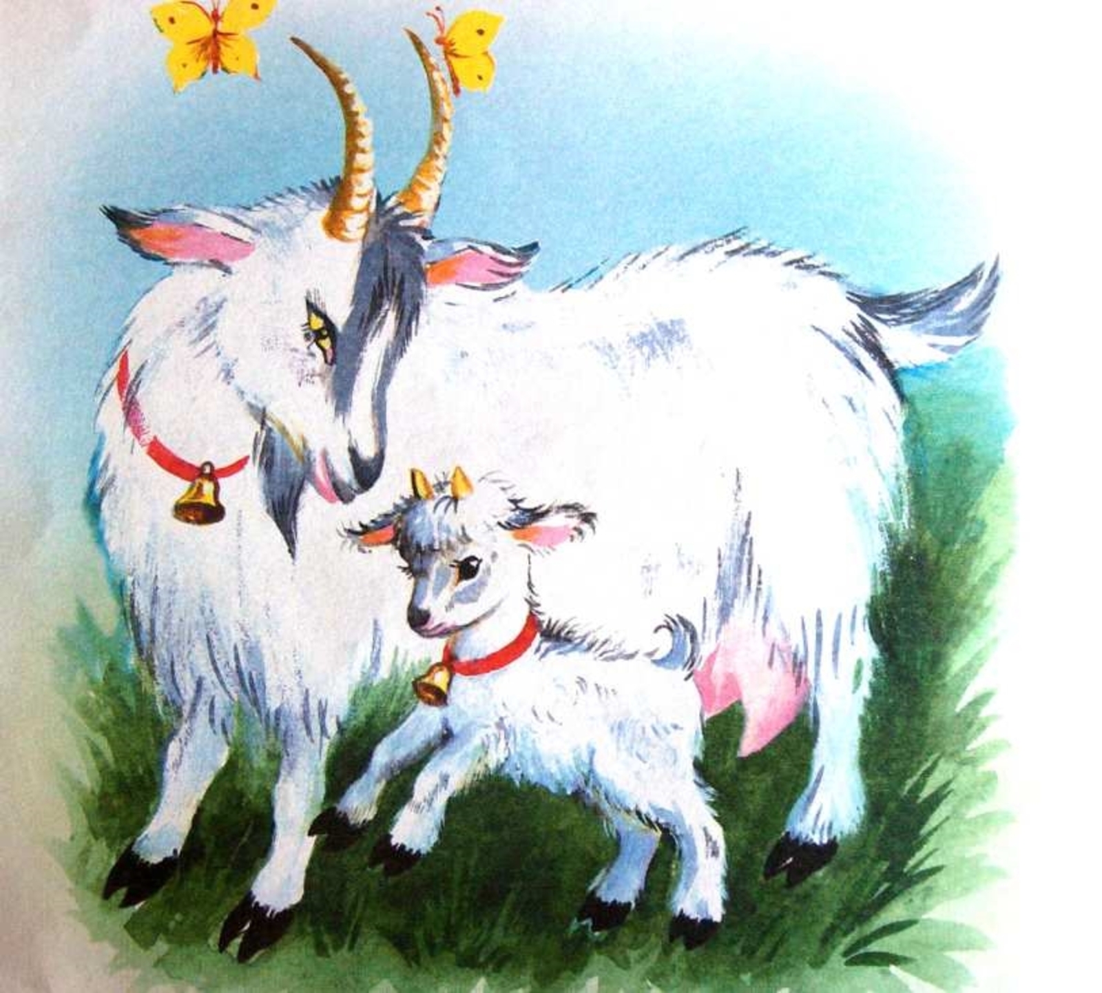Дети года козы. Коза козел козленок для детей. Коза с козлятами. Коза с козлятами картина. Козлёнок картинка для детей.