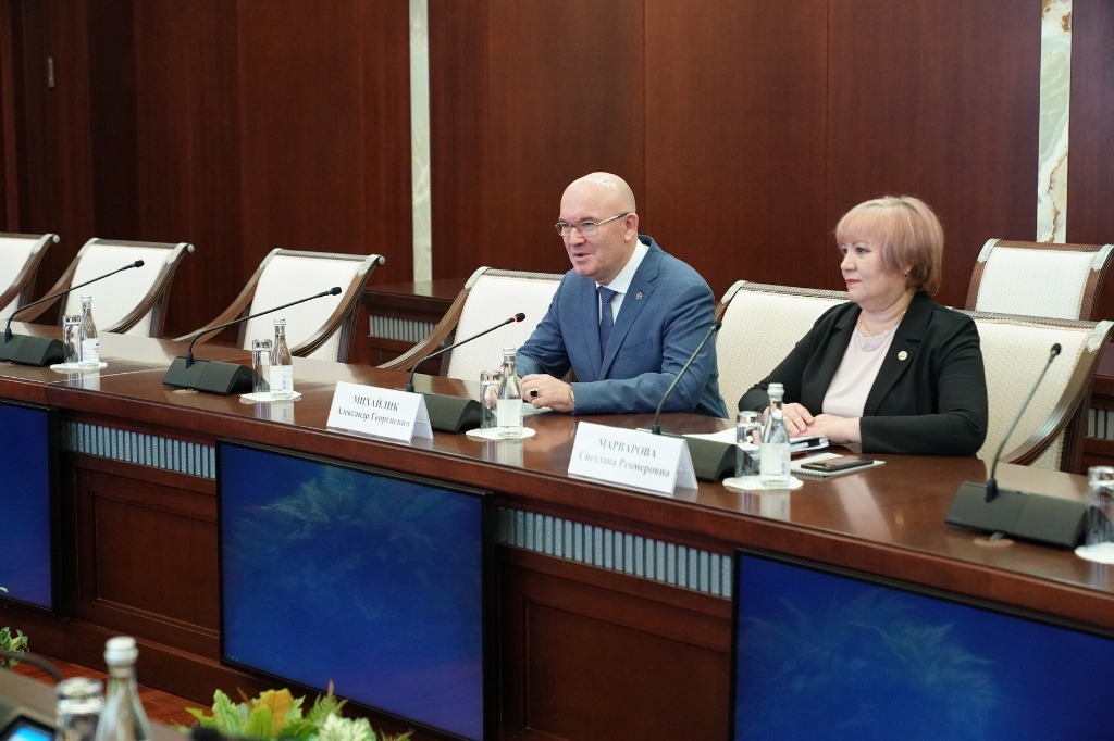 Встреча с заместителем руководителя Федерального казначейства Александром Михайликом