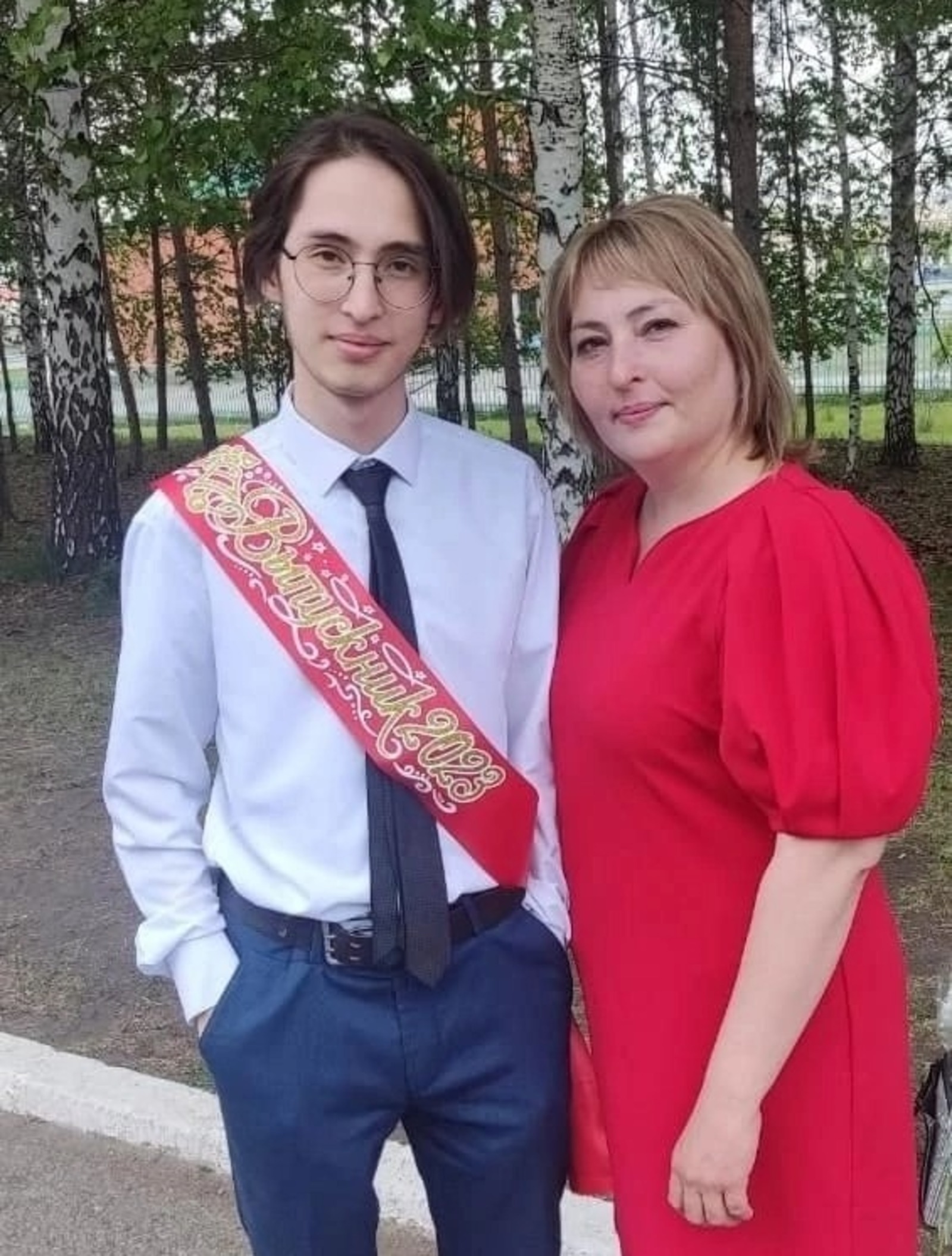 Камиль с мамой Эльвирой Галимьяновной