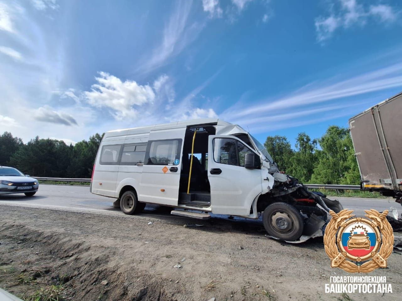 В Госавтоинспекции Башкирии сообщили подробности массовой аварии с пассажирским автобусом