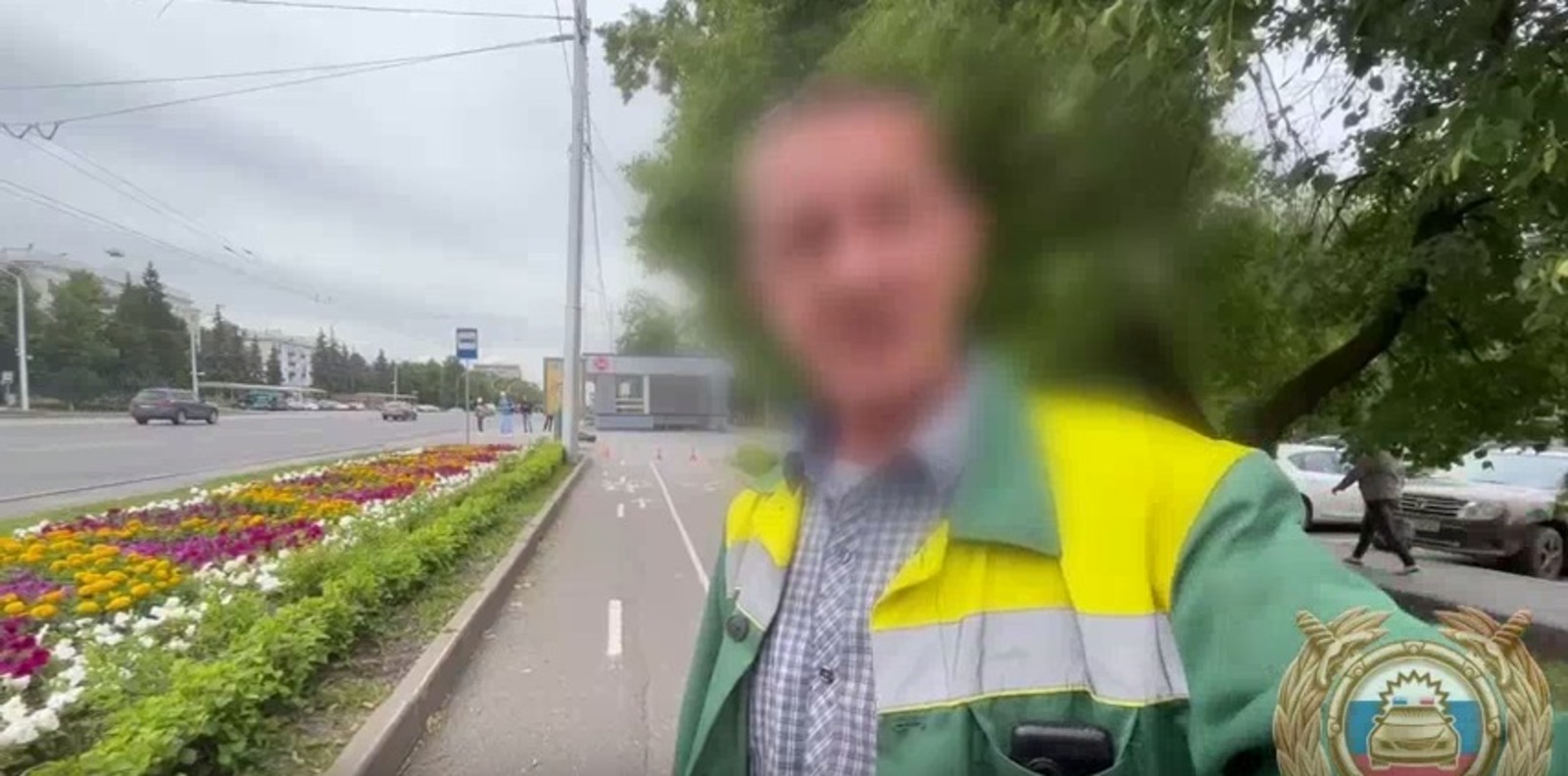 скриншот видео пресс-службы УГИБДД по РБ