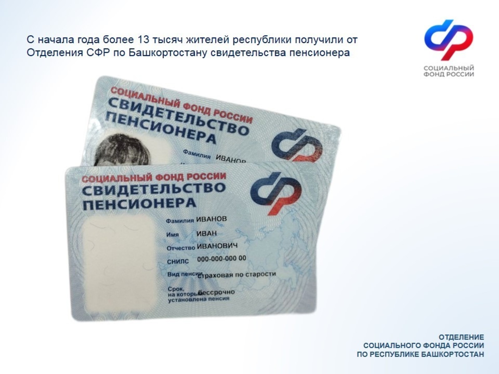 пресс-служба отделения Социального фонда по Башкирии
