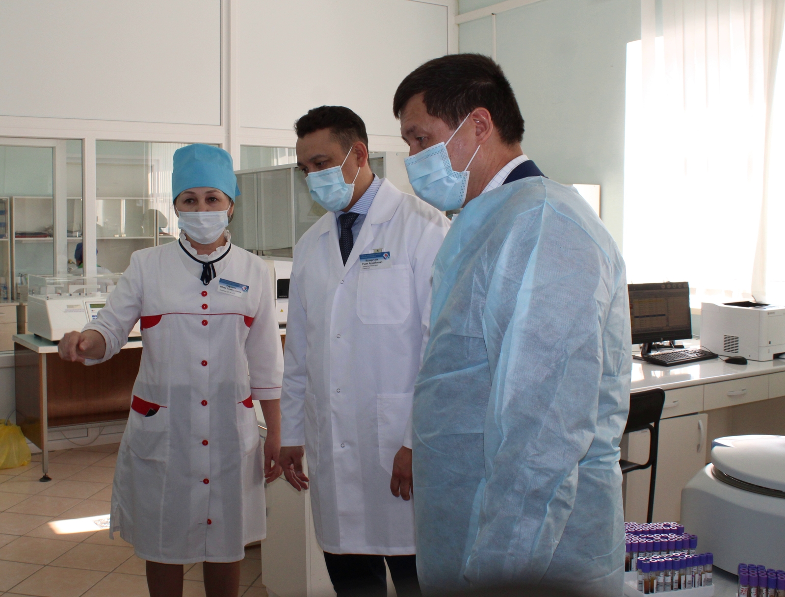 В феврале нагрузка на клинико-диагностическую лабораторию ЦГБ г. Сибая достигала до 1800 исследований в сутки