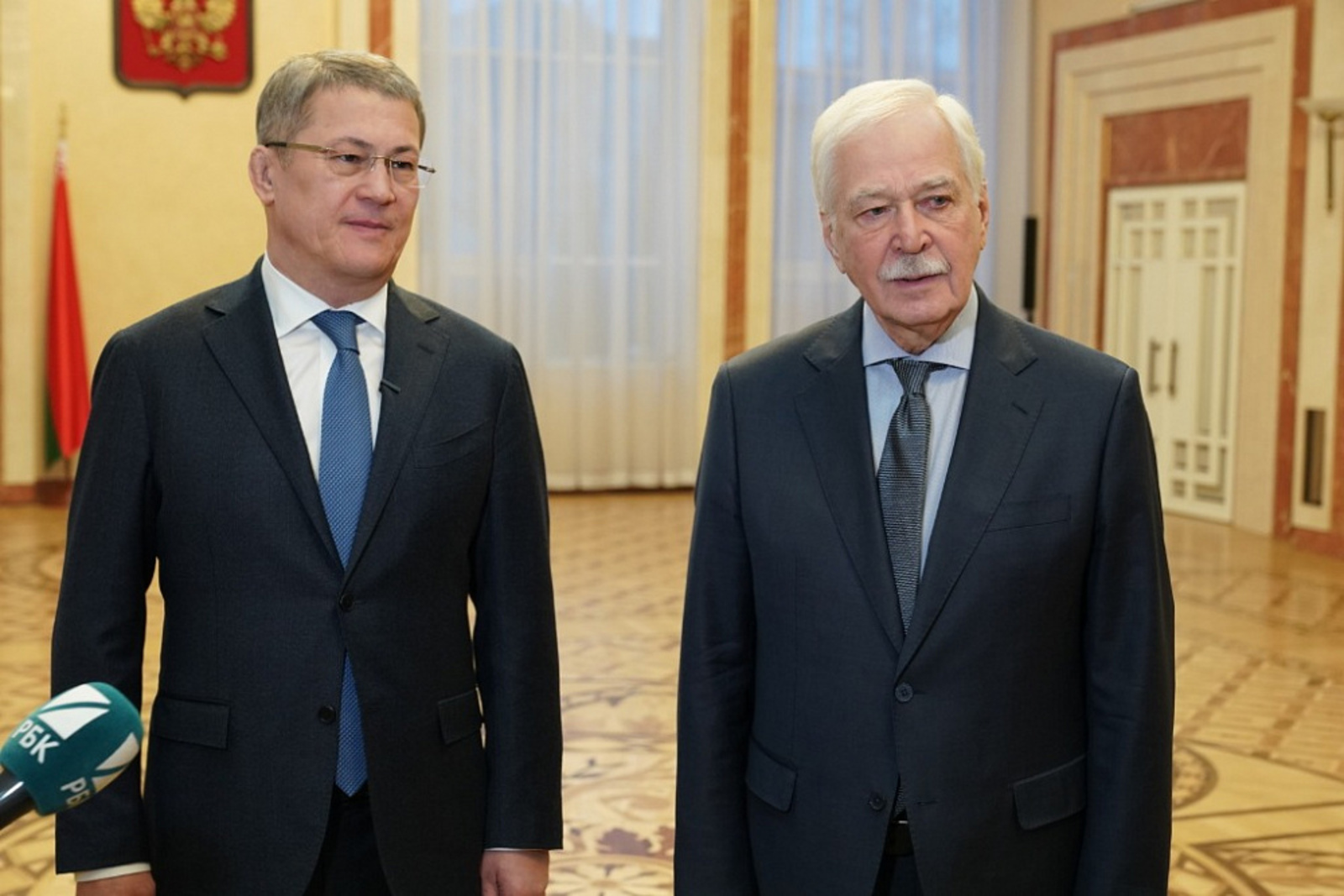 Радий Хабиров и Посол России в Беларуси говорили об укреплении сотрудничества и взаимной интеграции в экономике