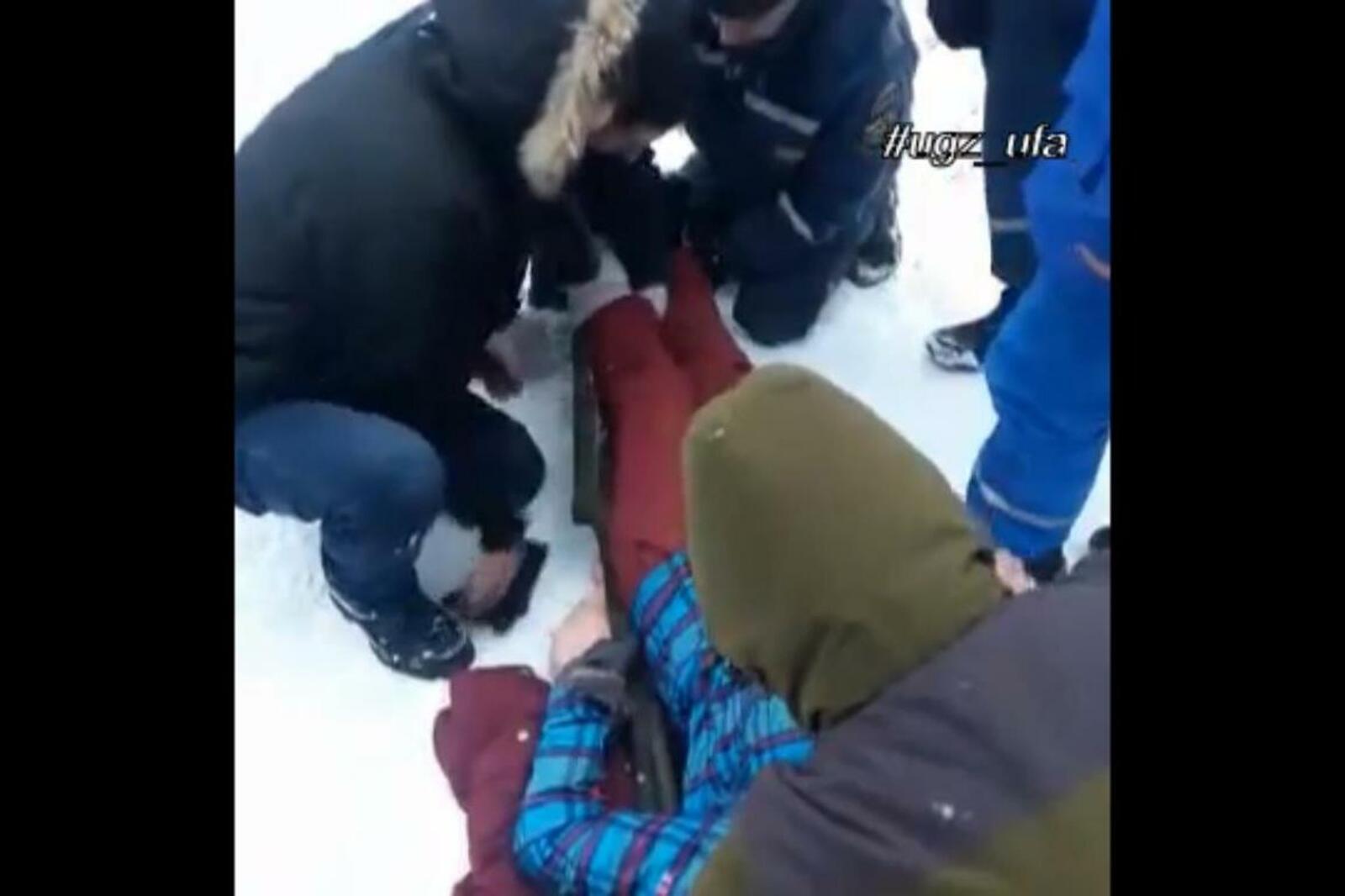 скриншот с видео Управления гражданской защиты Уфы