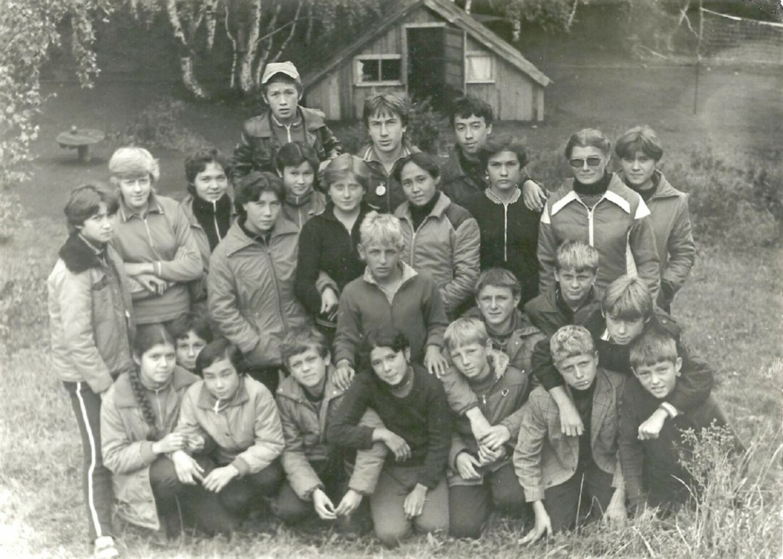 Спортивный лагерь. 1983 год.